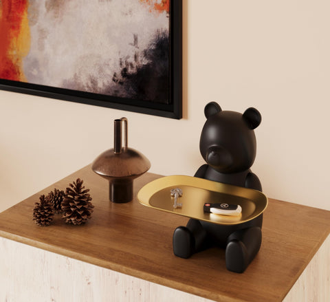 Keyper Bear compact design fits small entryways and desks