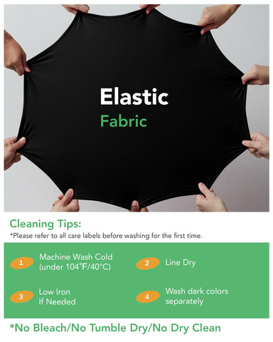KeyWave reusable, machine washable care instructions help multiple parties.