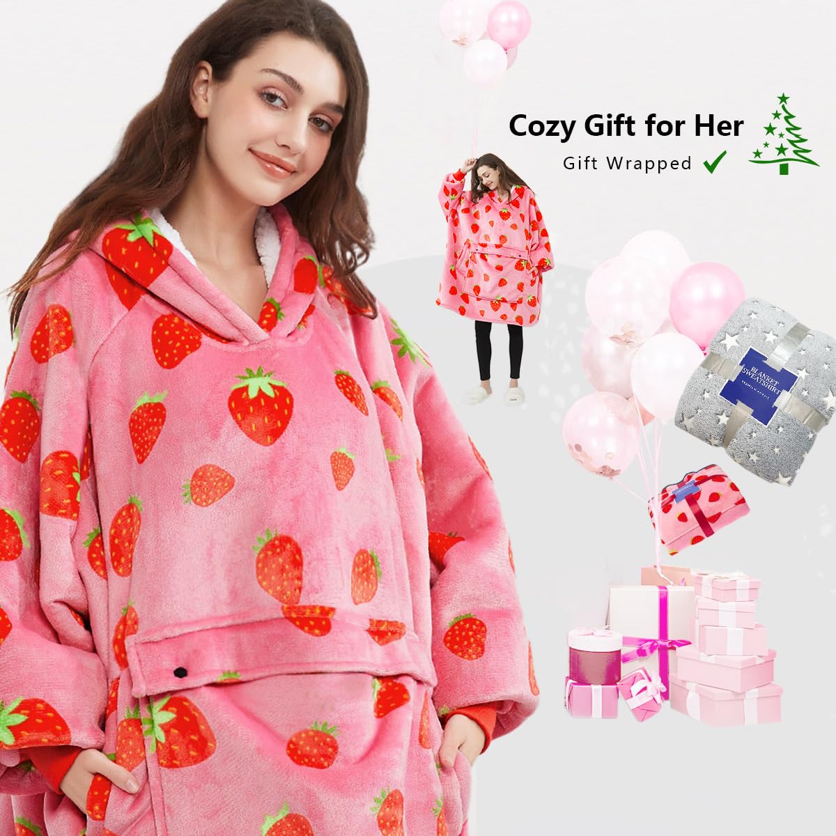 KFUBUO plush flannel comfort ideal for laptop work from the couch