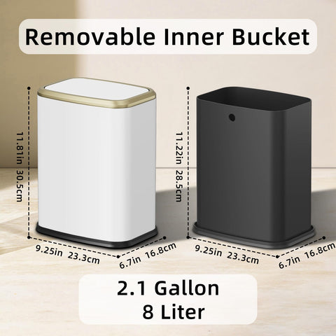 KHMMGK 60-drawstring liners provide ready-to-use bags