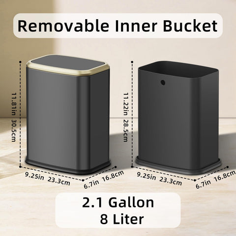 KHMMGK 3-roll drawstring bags included for immediate use and mess-free disposal