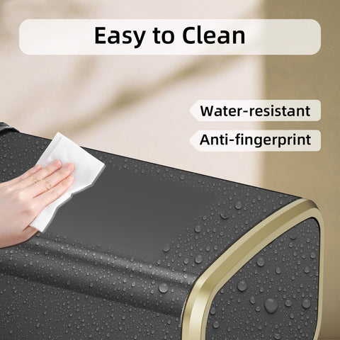 KHMMGK hidden trash bag system conceals contents for a neat look