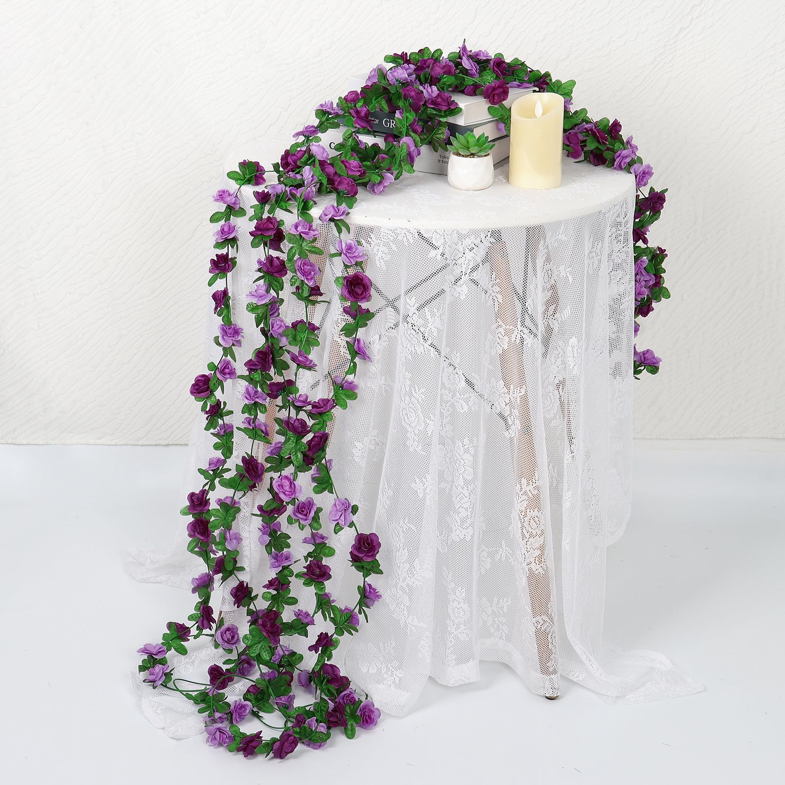 KHOYIME outdoor-friendly garland for walls, fences, and arches.