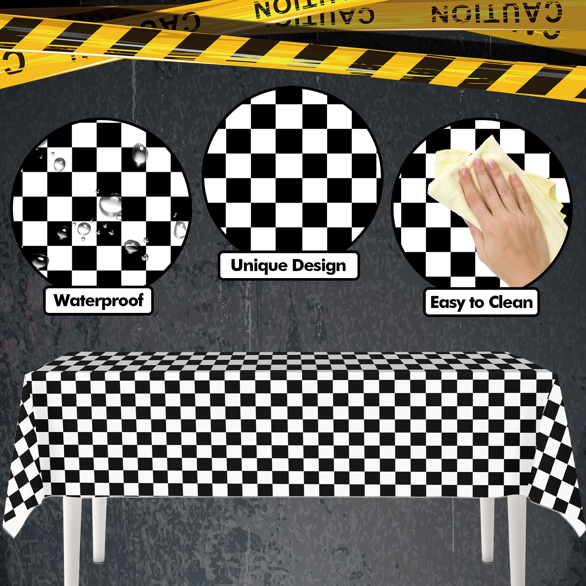 KHPGQIAS Monster-truck napkins offer quick cleanup and playful flair.
