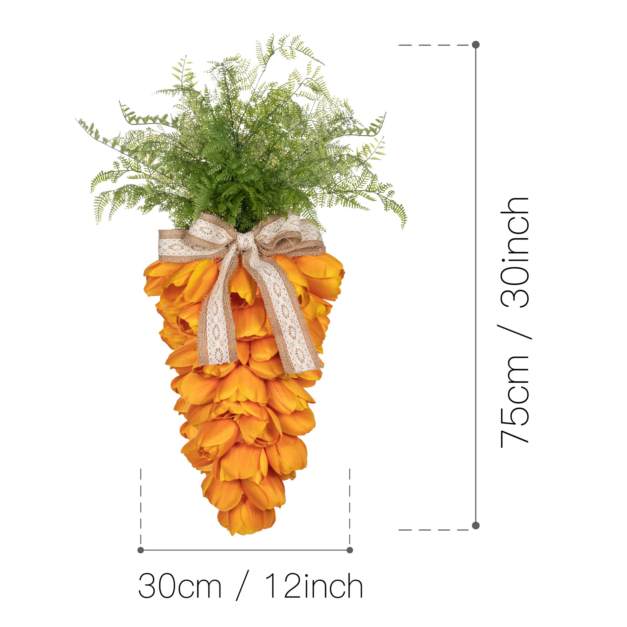 KI Store Wreath measures 24x11 inches
