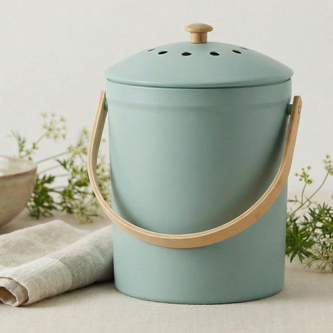 KIBAGA compact countertop design fits neatly on a kitchen surface