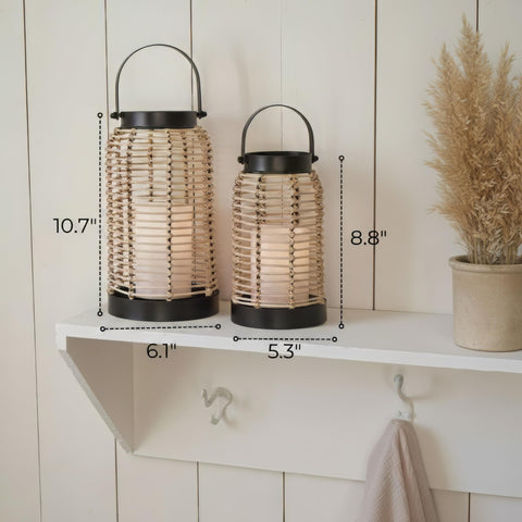 KIBAGA entryway glow with flameless candle, inviting first impression