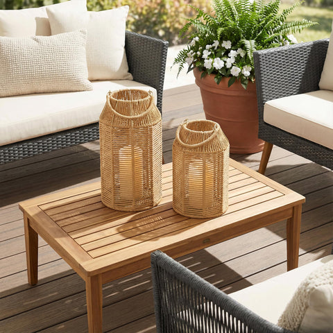 KIBAGA Front Porch Lanterns welcoming outdoor decor with rustic charm
