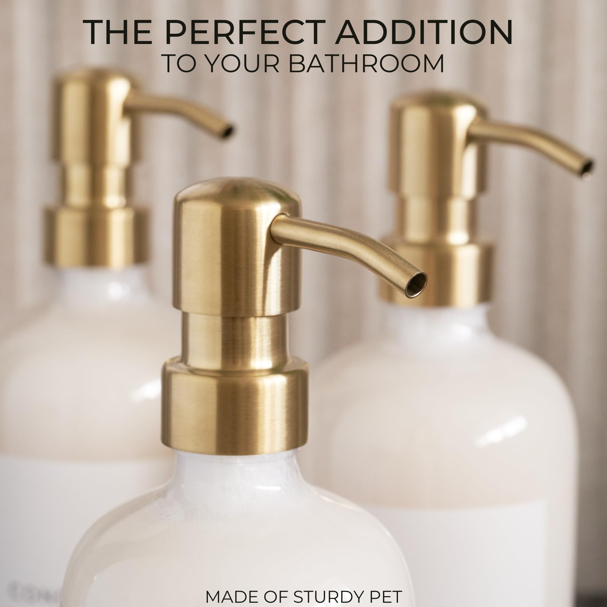 KIBAGA shampoo dispenser labels waterproof for long-lasting bathroom organization