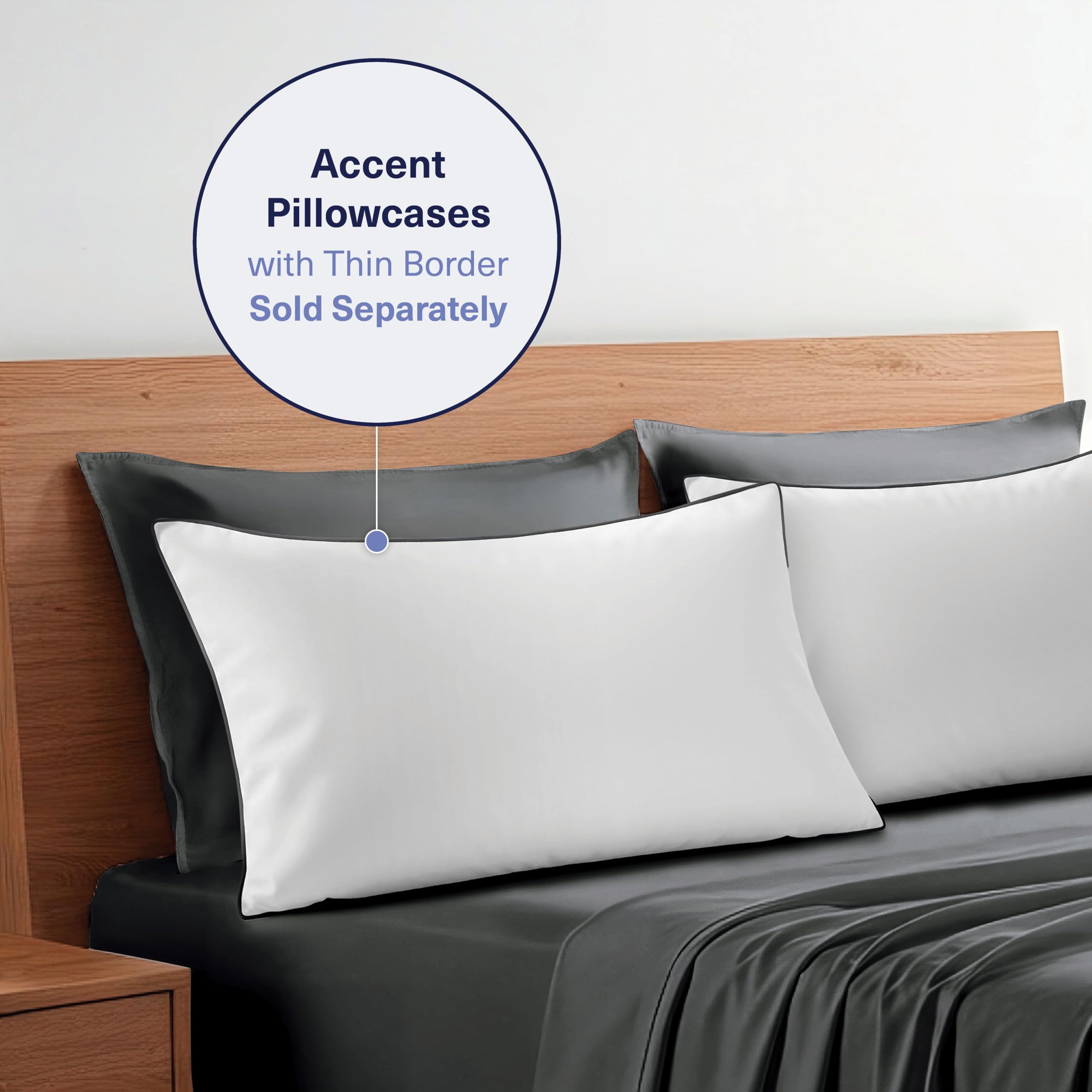 Kickoff Home bamboo sheets resist fading with regular washing.