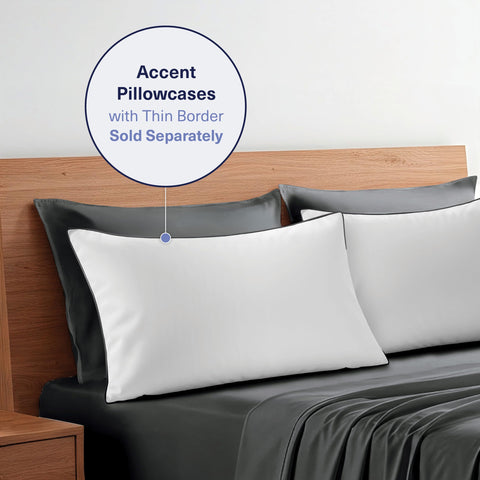 Kickoff Home bamboo sheets resist fading with regular washing.