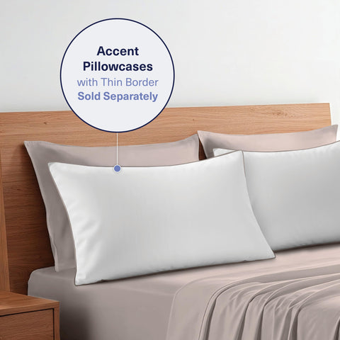 Kickoff Home deep-pocket king sheet fits mattresses up to 19 inches securely