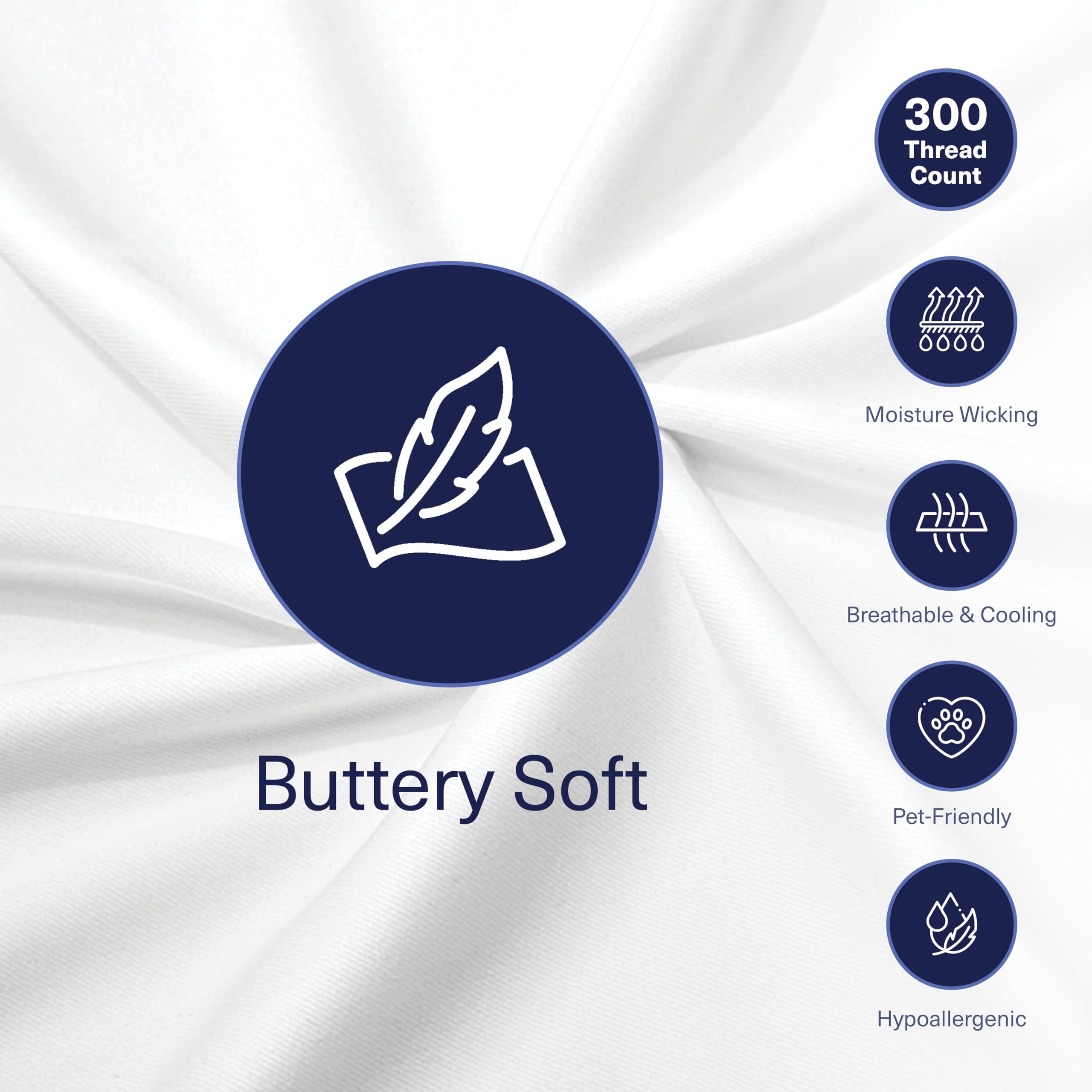 Kickoff sheets are machine washable and fade-resistant.