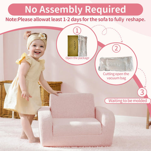 KidBloom lightweight, pre-assembled for quick setup.