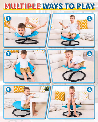 Sturdy base with silent rotation for smooth, quiet spins