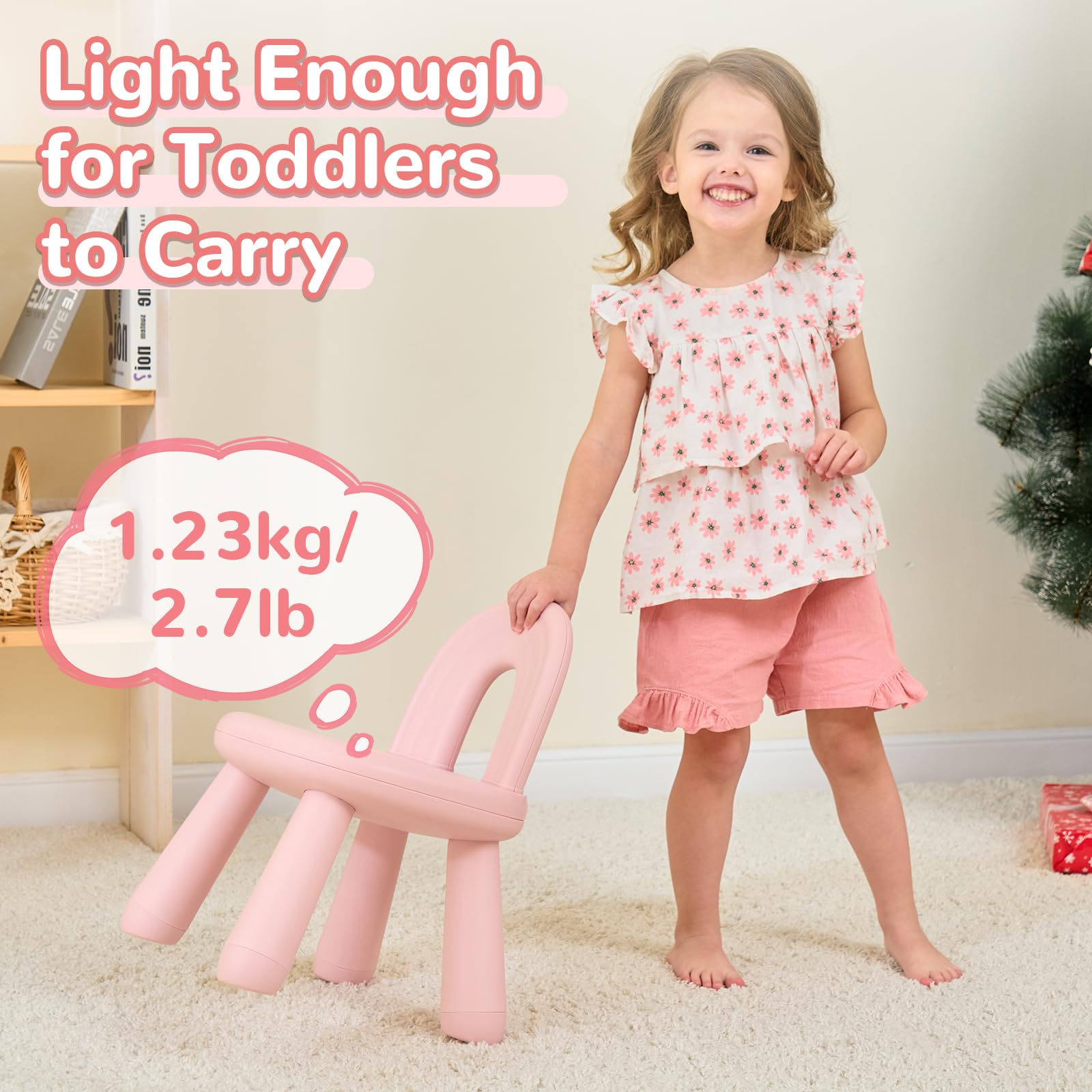 KidBloom lightweight design suitable for indoor and outdoor use