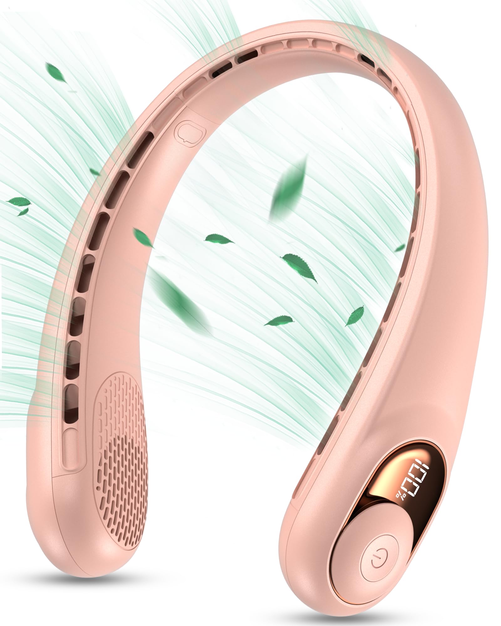 KIDEE compact neck fan for travel and easy packing.