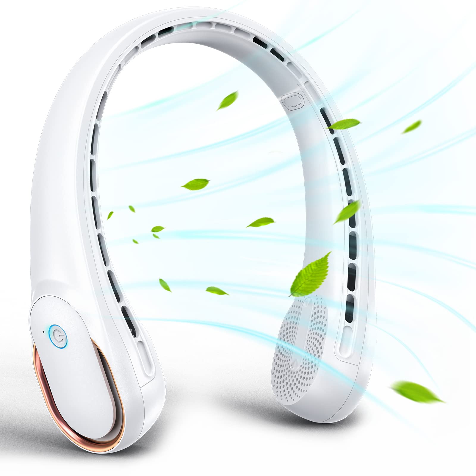 KIDEE neck fan ideal for indoor and outdoor travel use