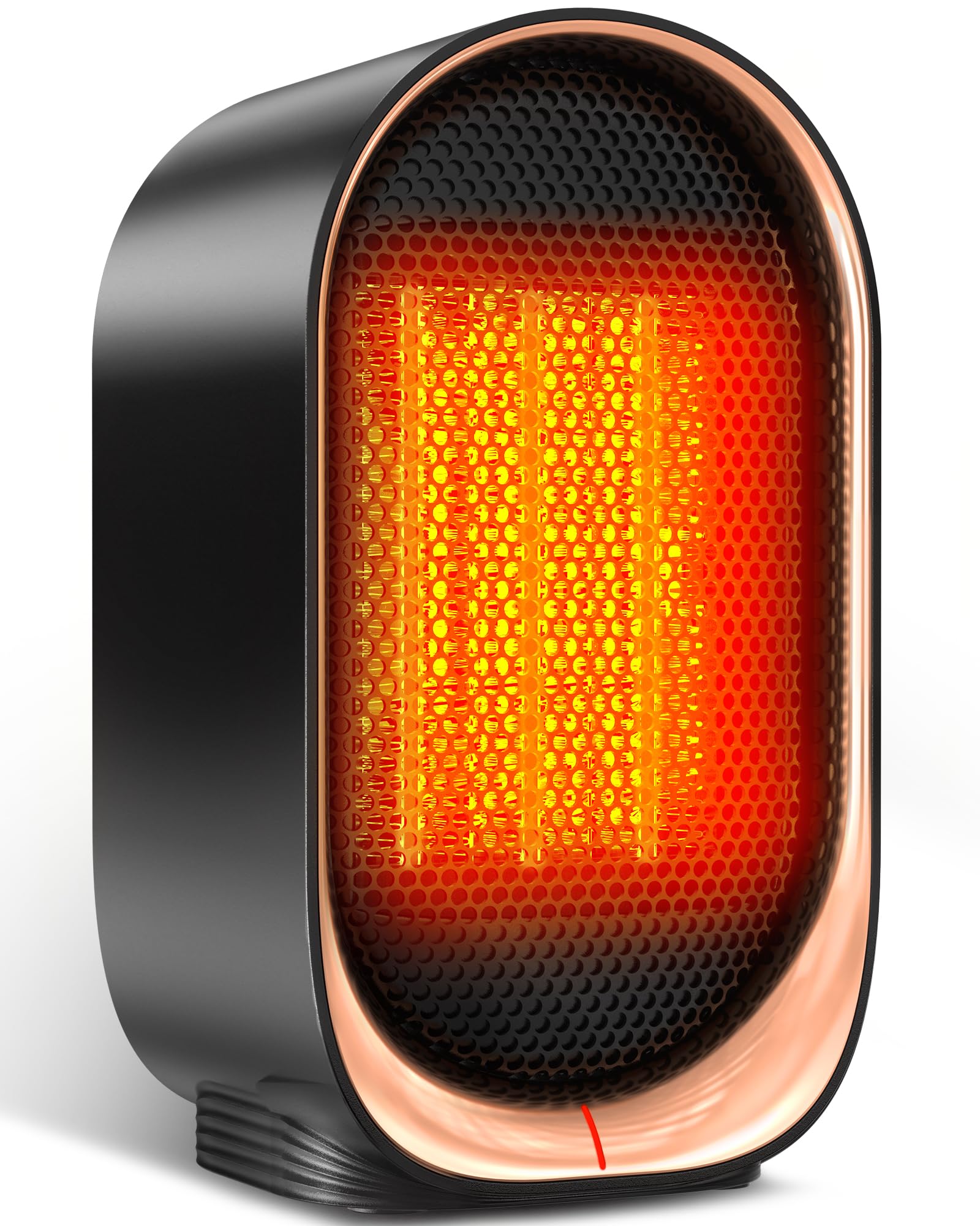 KIDEE space heater with a 4 ft power cord for flexible placement