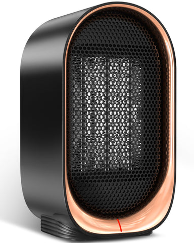 KIDEE desk heater in a neat home office setup