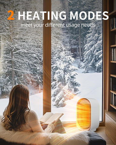 KIDEE space heater control panel for quick two-mode adjustments