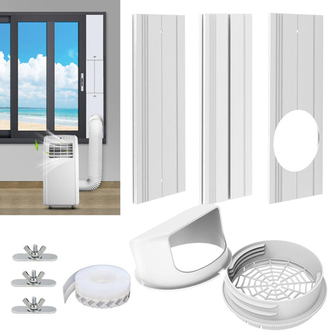 Kifiray portable vent kit with seamless-slot focus for a tight seal and energy efficiency.