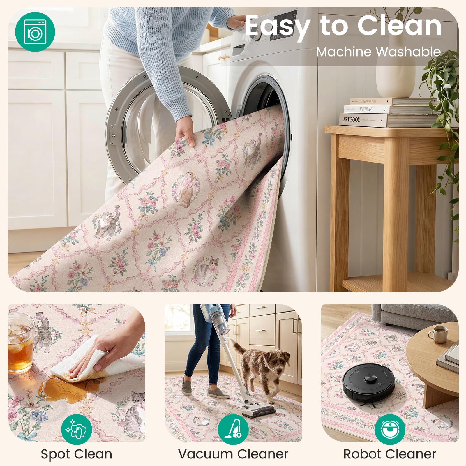 Kiginara soft faux wool feels cozy with minimal shedding.