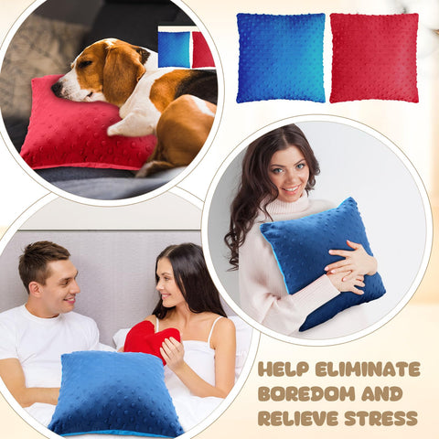 Kigley pillow with dual motors providing soothing vibrations
