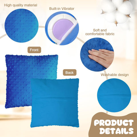 Kigley pressure-activated pillow designed for on-the-go calm