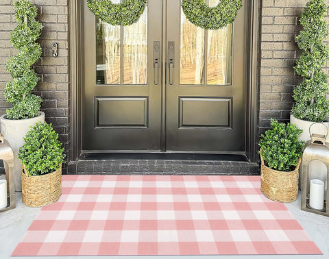 KIhipIoe kitchen entryway rug multi-use for kitchens, hallways, and dining spaces.