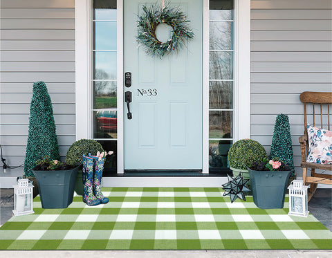 KIhipIoe washable rug stays fresh after daily traffic and pets.