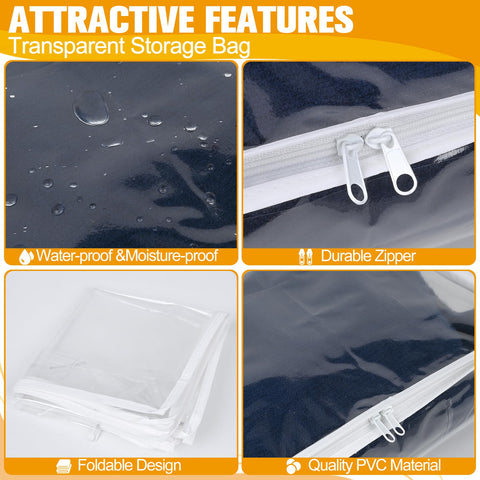 Kikerike bedding storage bags help under-bed organization and space saving.