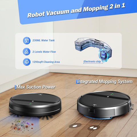 Kilgone G20 uses 3D obstacle avoidance to dodge furniture.