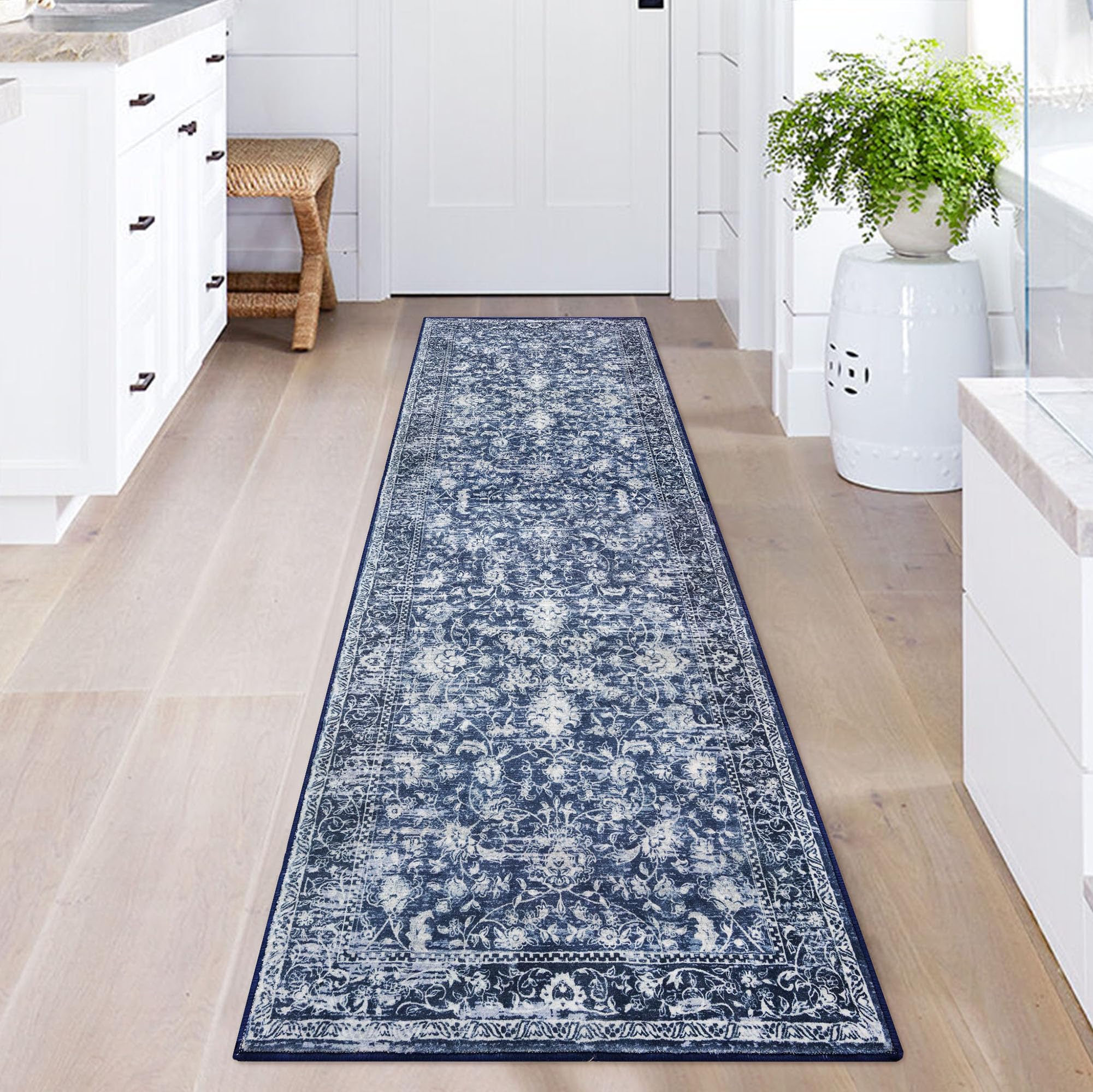 KILOCOCO bedroom-laundry room runner, lightweight and easy to position.