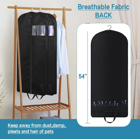 Clear PVC window on KIMBORA bag lets you identify contents quickly.
