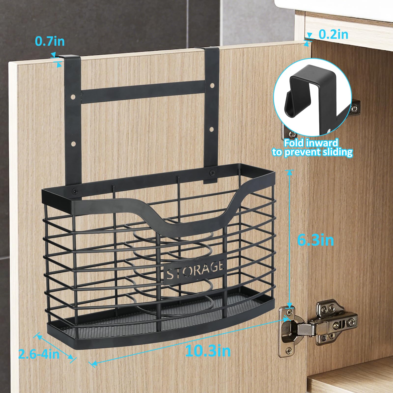 KIMERSE professional design provides a dedicated dryer compartment.
