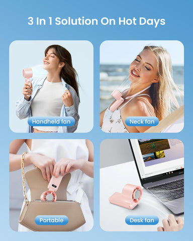 Kimguard travel-friendly fan suitable for office and outdoors