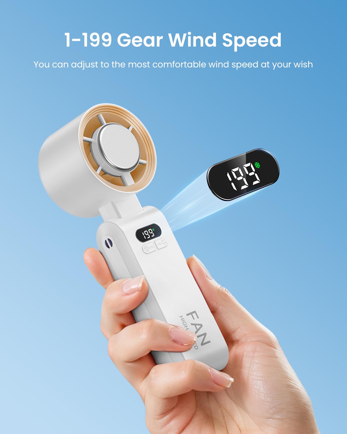 Kimguard turbo fan 20000 RPM motor offers powerful cooling.
