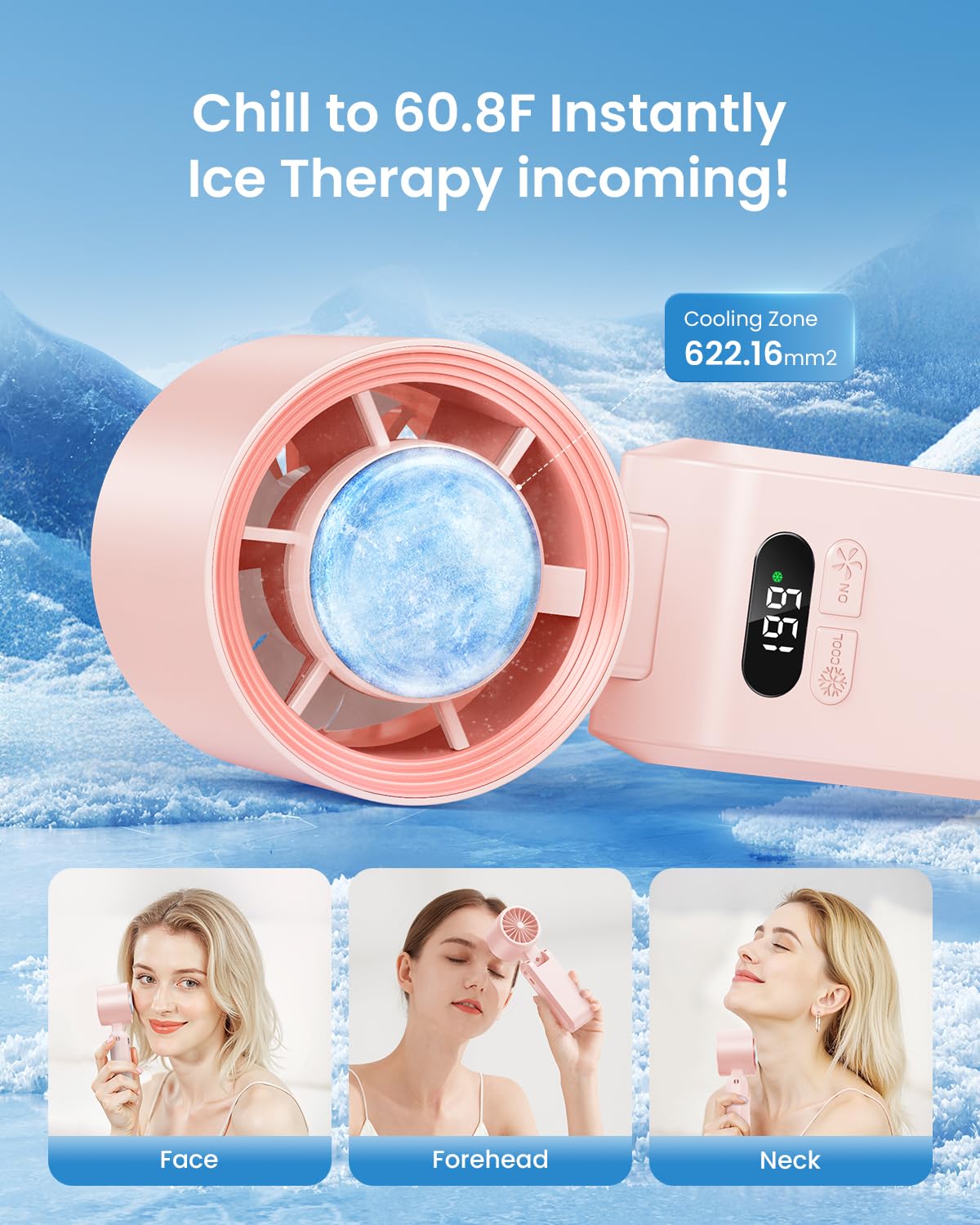 Kimguard turbo fan delivering ultra-fast wind and quick relief