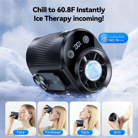 KIMMOO AI waist fan maximum cooling provides rapid breeze at 8 m/s for instant relief.