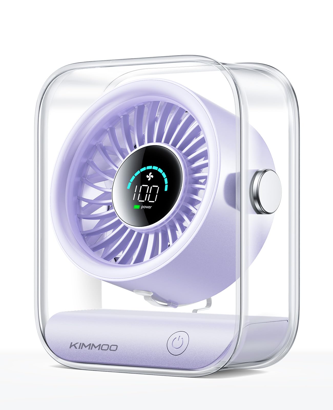 KIMMOO USB Desk Fan quiet operation ideal for quiet work or relaxed evenings