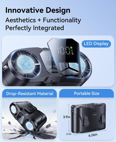 KIMMOO drop-resistant ABS build for rugged outdoor use.