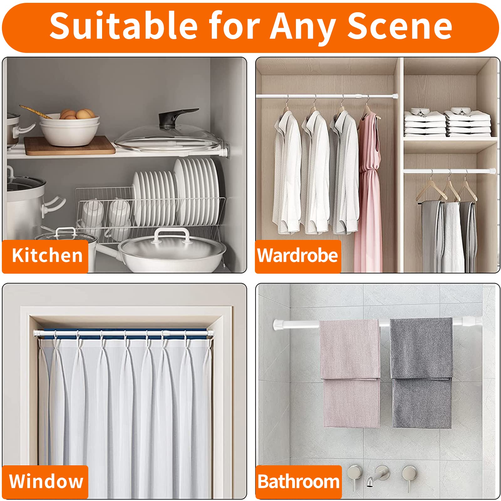 Kimwason rust-resistant alloy steel rod stays looking new in humid spaces