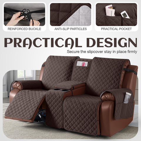KinCam recliner cover for 48-inch wide loveseat offers a fresh look.
