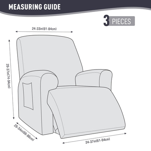 KinCam pet-friendly recliner cover protects from fur and dirt