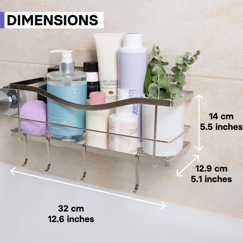 KINCMAX premium caddy installs without wall damage for easy updates.