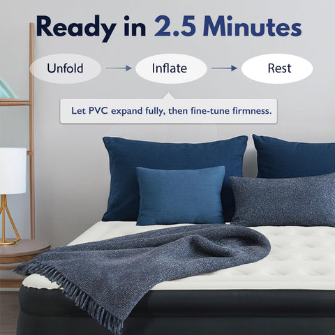 King Koil no-slip bottom keeps the mattress in place on floors
