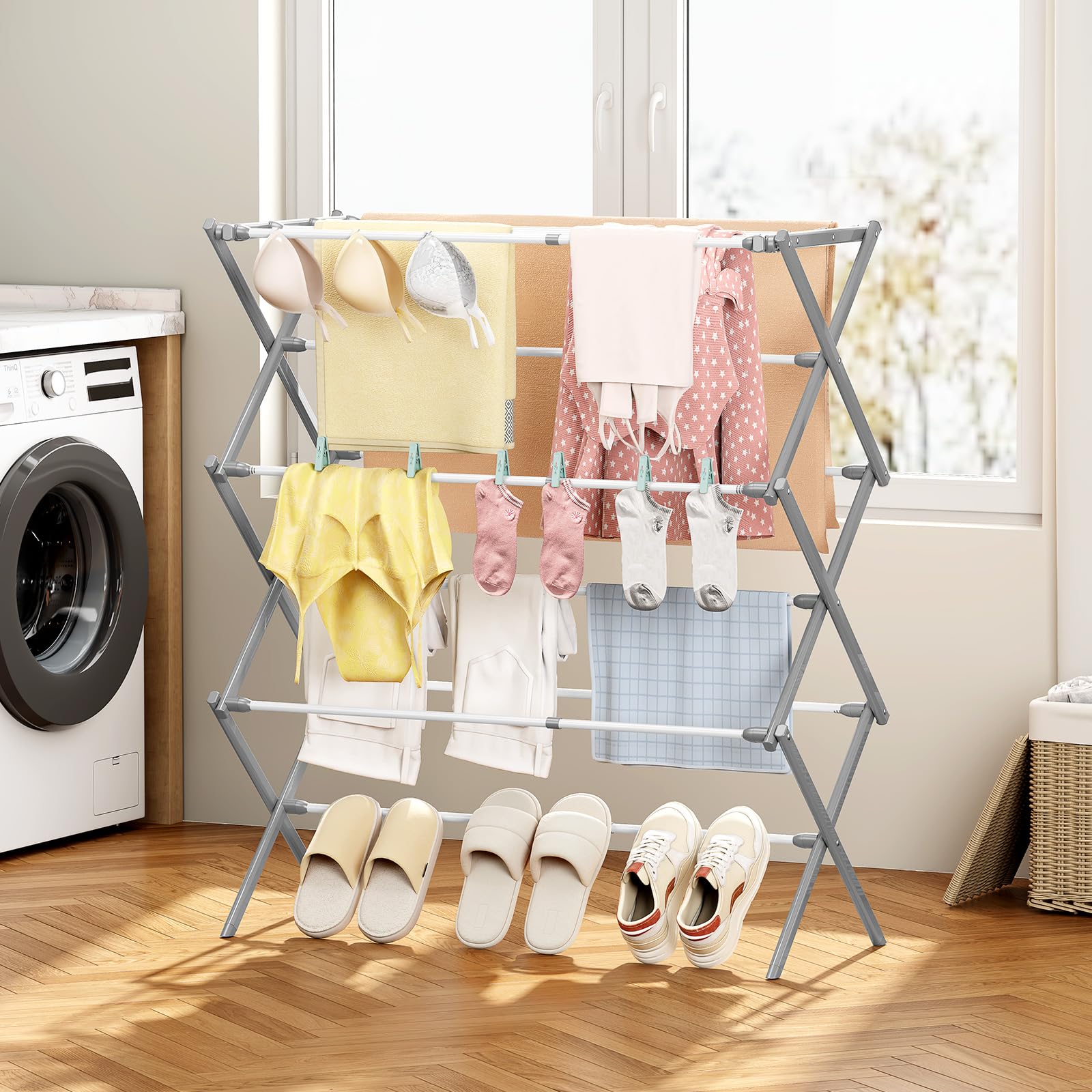 KINGBOARD delicate items drying area protects sweaters and underwear