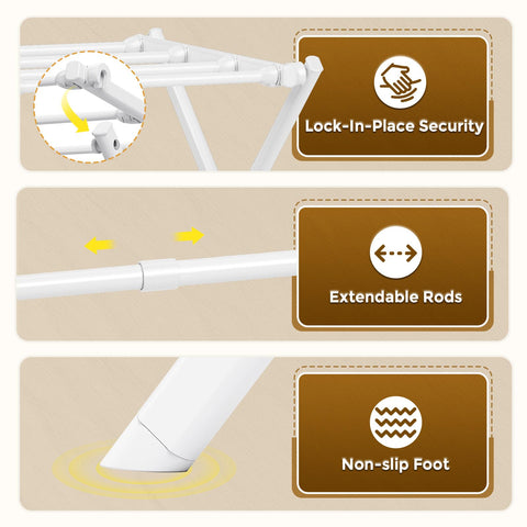 KINGBOARD 3-tier design increases overall drying capacity.