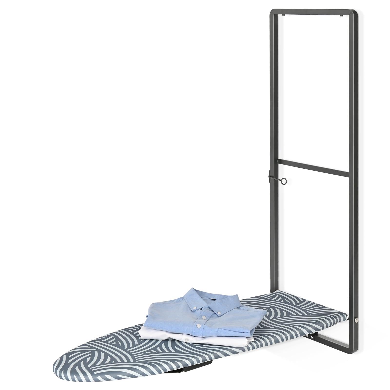 KINGBOARD over door ironing board hanging to save space in small rooms